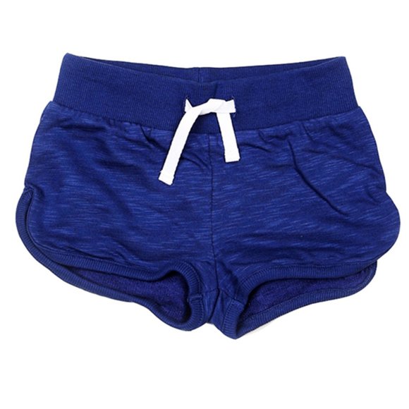Mini Rodini French Terry Short Mid-Tone Navy - Picture 1 of 3